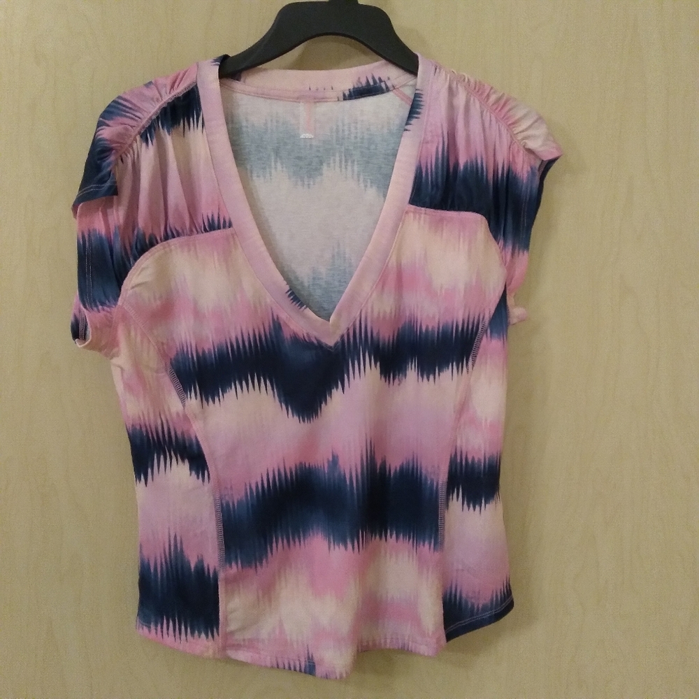 NWT FP Movement True North Tee in Pink Combo (M)